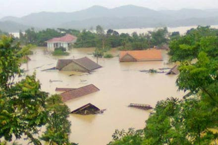Image result for image flood in central vietnam