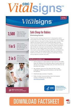 Download Safe Sleep for Babies Factsheet
