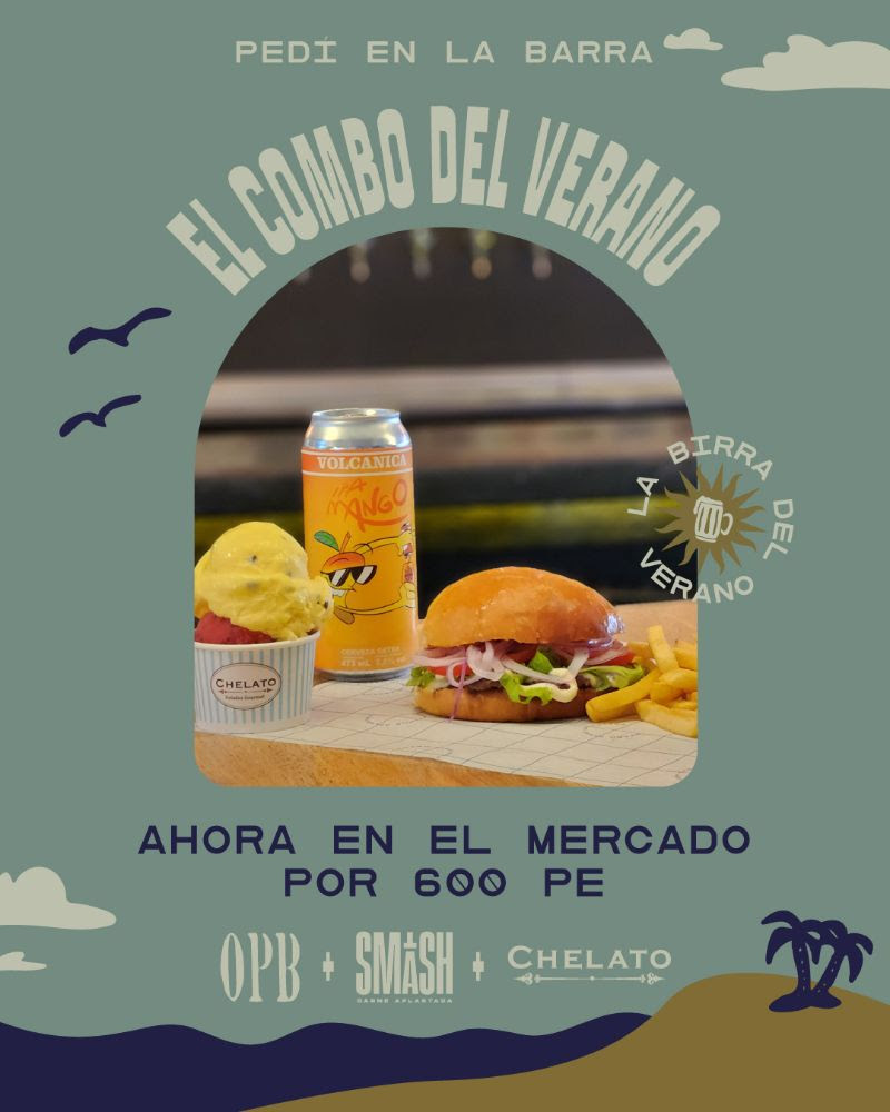 El combo del Verano: OPB + Smash + Chelato