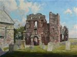 Lindisfarne Priory - Posted on Tuesday, February 24, 2015 by Stephen Whiteley